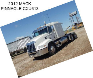 2012 MACK PINNACLE CXU613