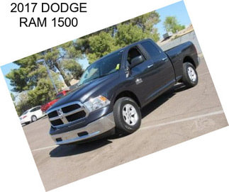 2017 DODGE RAM 1500