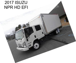 2017 ISUZU NPR HD EFI