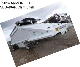 2014 ARMOR LITE SBD-40AR Clam Shell