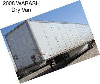 2008 WABASH Dry Van