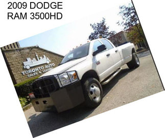 2009 DODGE RAM 3500HD