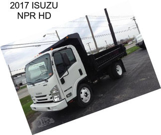 2017 ISUZU NPR HD