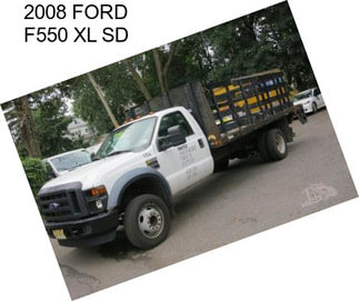 2008 FORD F550 XL SD