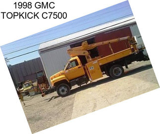 1998 GMC TOPKICK C7500
