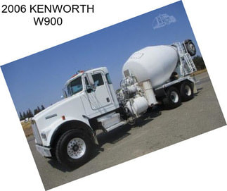 2006 KENWORTH W900