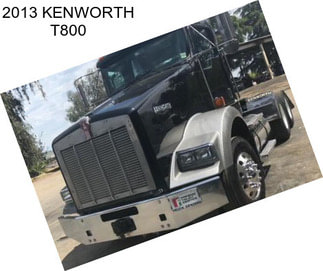 2013 KENWORTH T800