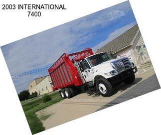 2003 INTERNATIONAL 7400