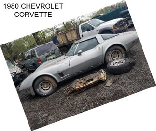 1980 CHEVROLET CORVETTE