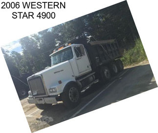 2006 WESTERN STAR 4900