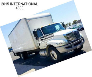 2015 INTERNATIONAL 4300