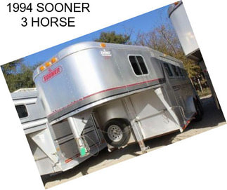 1994 SOONER 3 HORSE