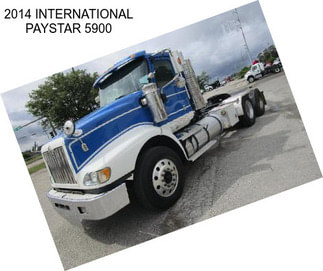 2014 INTERNATIONAL PAYSTAR 5900