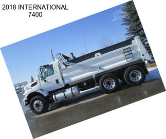 2018 INTERNATIONAL 7400