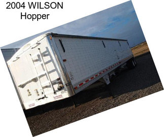 2004 WILSON Hopper