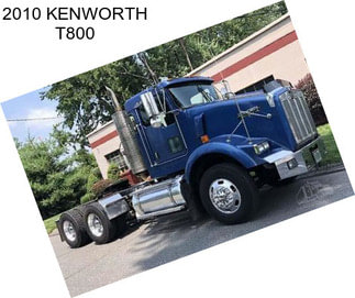 2010 KENWORTH T800