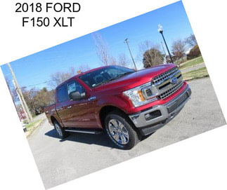 2018 FORD F150 XLT