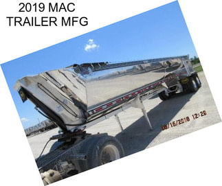 2019 MAC TRAILER MFG
