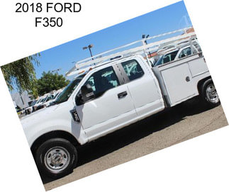 2018 FORD F350