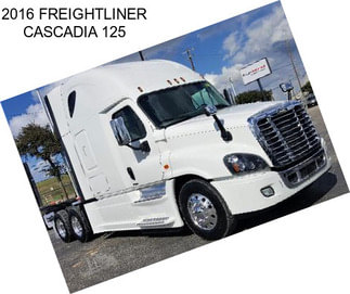 2016 FREIGHTLINER CASCADIA 125