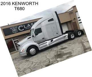 2016 KENWORTH T680