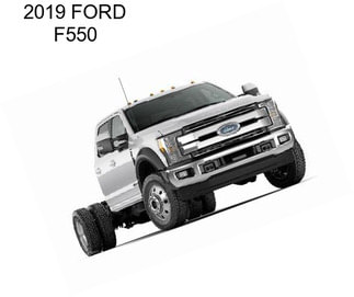 2019 FORD F550