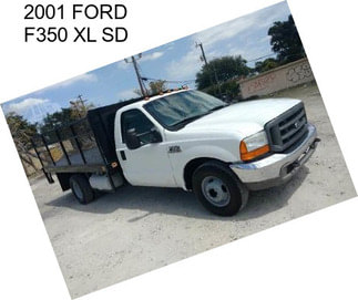 2001 FORD F350 XL SD