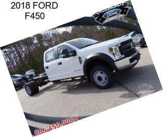 2018 FORD F450