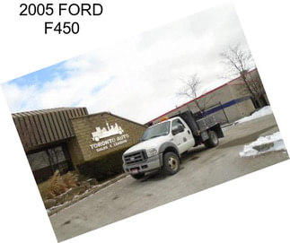 2005 FORD F450