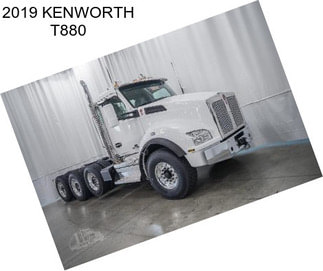 2019 KENWORTH T880