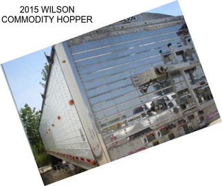 2015 WILSON COMMODITY HOPPER