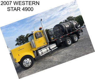 2007 WESTERN STAR 4900