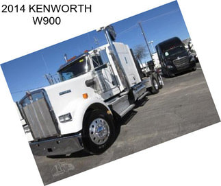 2014 KENWORTH W900