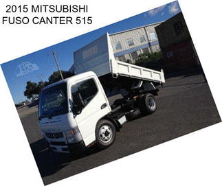 2015 MITSUBISHI FUSO CANTER 515