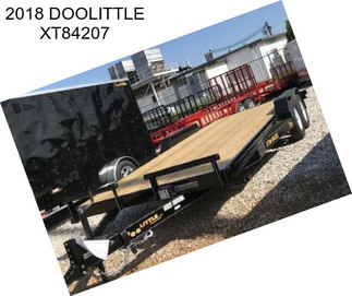 2018 DOOLITTLE XT84207