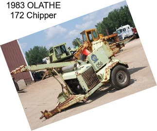 1983 OLATHE 172 Chipper