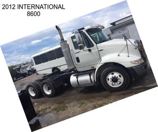 2012 INTERNATIONAL 8600