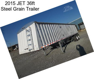 2015 JET 36ft Steel Grain Trailer