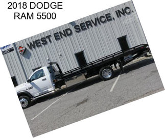 2018 DODGE RAM 5500