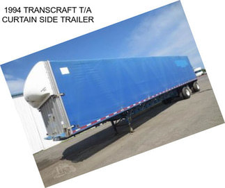 1994 TRANSCRAFT T/A CURTAIN SIDE TRAILER