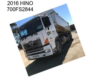 2016 HINO 700FS2844