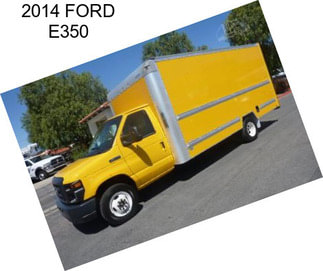 2014 FORD E350