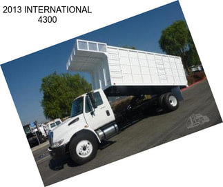 2013 INTERNATIONAL 4300