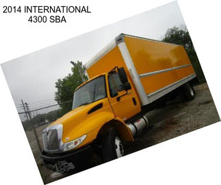 2014 INTERNATIONAL 4300 SBA