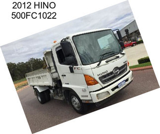 2012 HINO 500FC1022