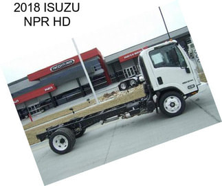 2018 ISUZU NPR HD