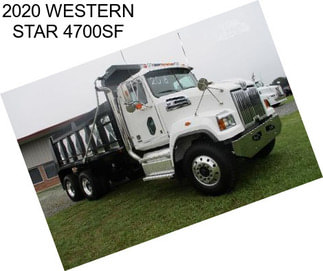 2020 WESTERN STAR 4700SF