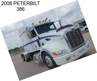 2008 PETERBILT 386