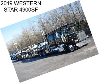 2019 WESTERN STAR 4900SF