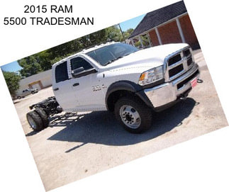 2015 RAM 5500 TRADESMAN